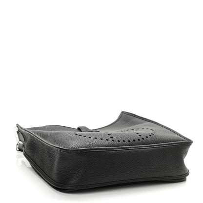 Hermes Taurillon Clemence Evelyne III PM Black 4 of 11