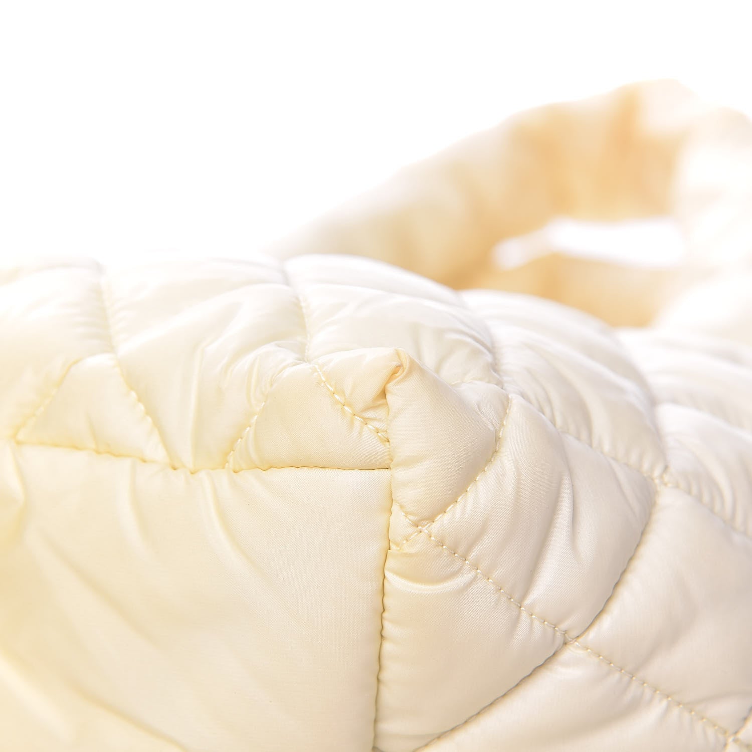 Chanel Nylon Quilted Small Coco Cocoon Reversible Tote White 12 of 13