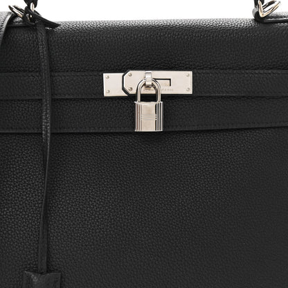 Hermes Togo Kelly Retourne 32 Black 9 of 11
