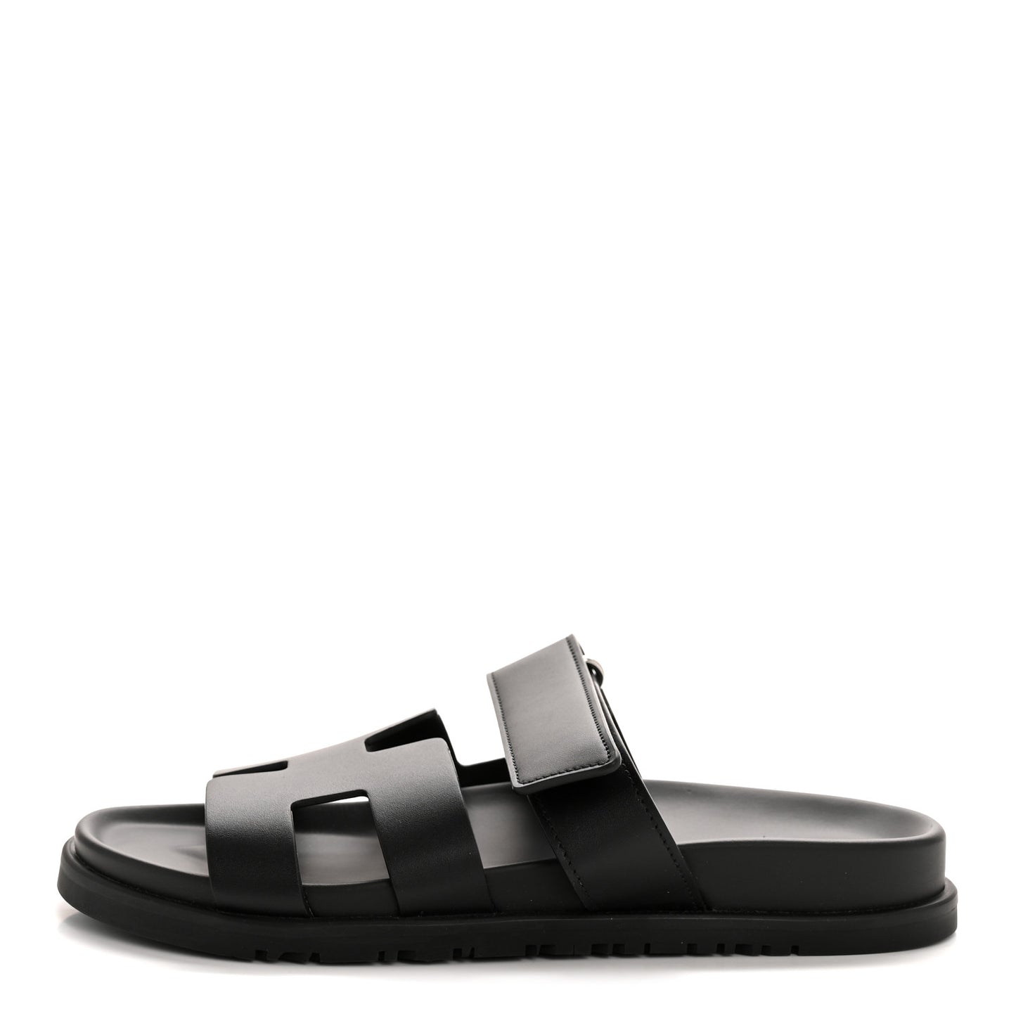 Calfskin Womens Chypre Sandals 38 Black