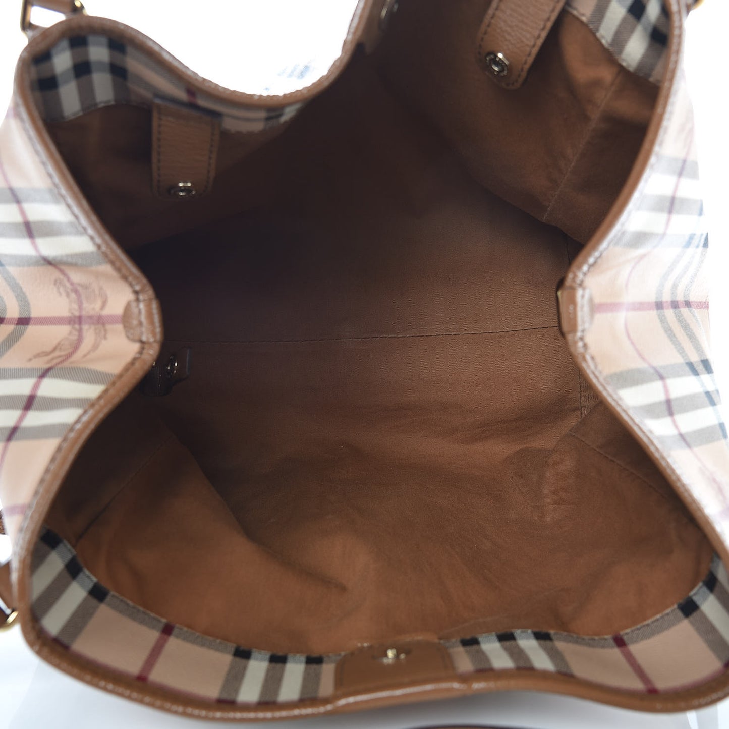 Haymarket Check Small Canterbury Tote Brown