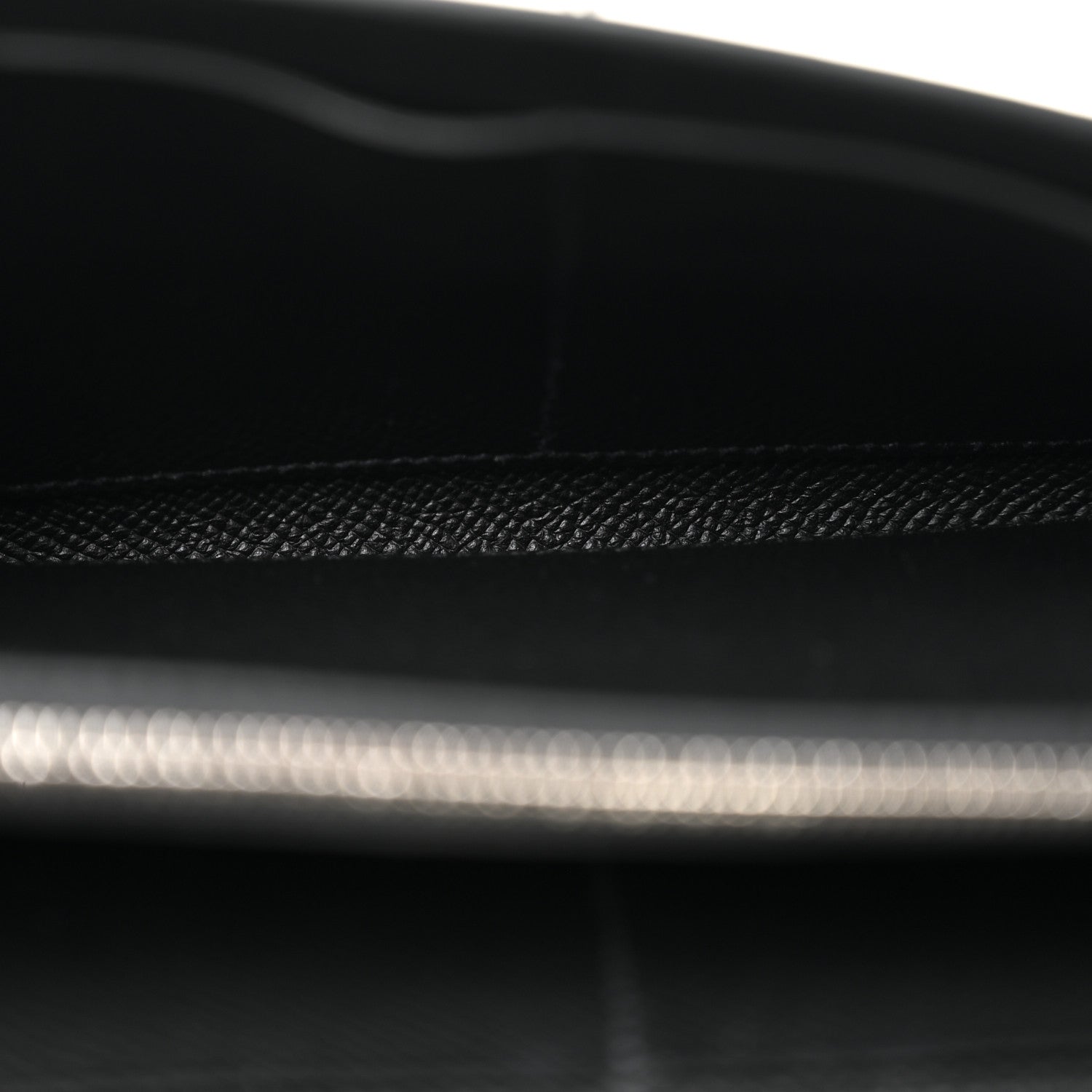 Hermes Epsom Kelly Wallet To Go Black 5 of 11