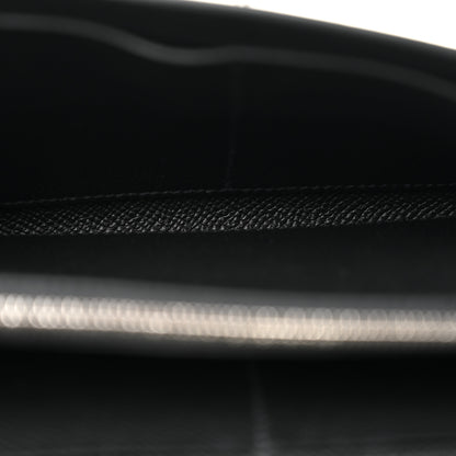 Hermes Epsom Kelly Wallet To Go Black 5 of 11