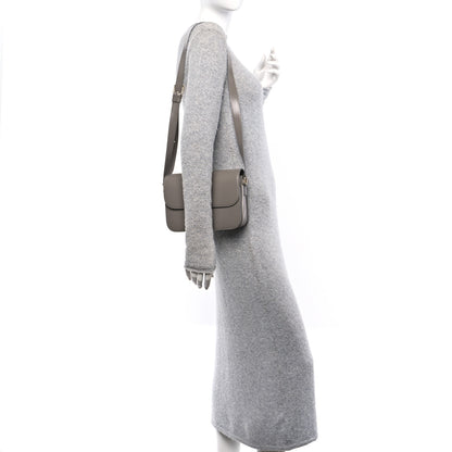 Celine Shiny Calfskin Medium Triomphe Pebble 2 of 10