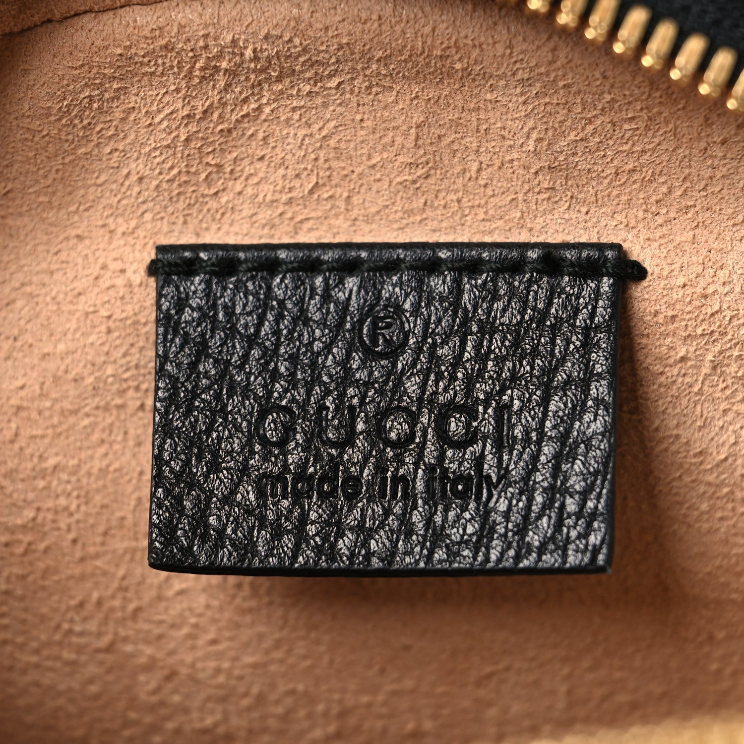 Gucci Grained Calfskin Web Mini Ophidia Round Shoulder Bag Black 6 of 10