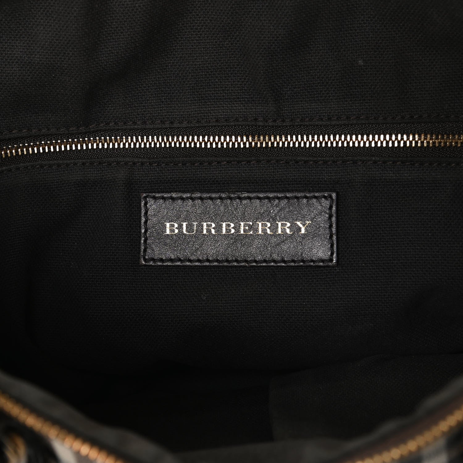 Burberry Haymarket Check Small Salisbury Tote Chocolate 6 of 13