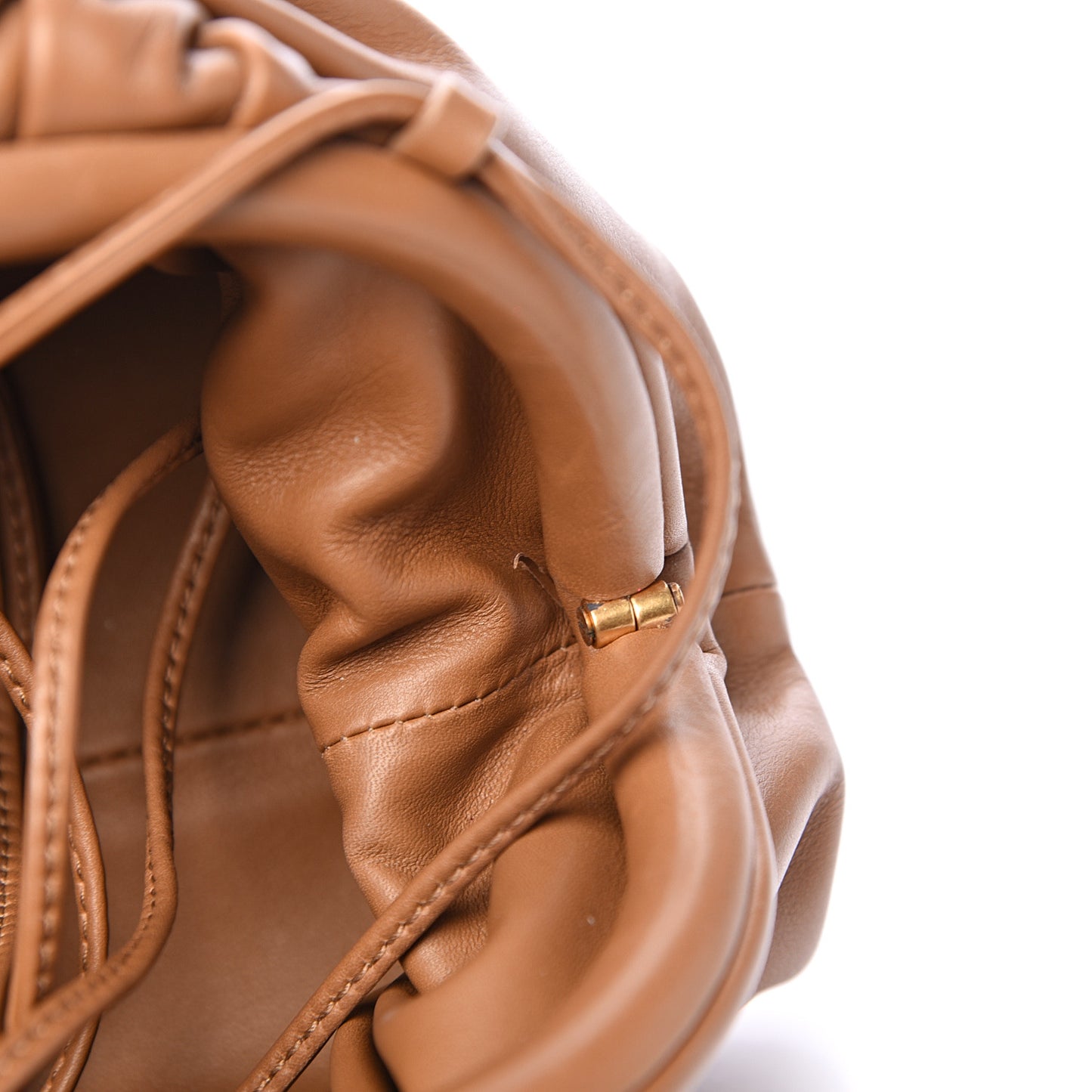 Butter Calfskin The Mini Pouch Cammello