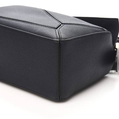 Loewe Calfskin Small Puzzle Bag Midnight Blue Black 8 of 9