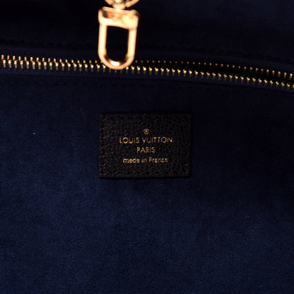 Louis Vuitton Empreinte Monogram Giant Neverfull MM Black 6 of 8