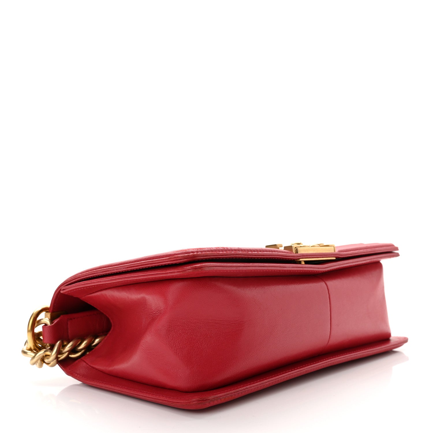 Chanel Lambskin Quilted Medium Boy Flap Red 4 of 10