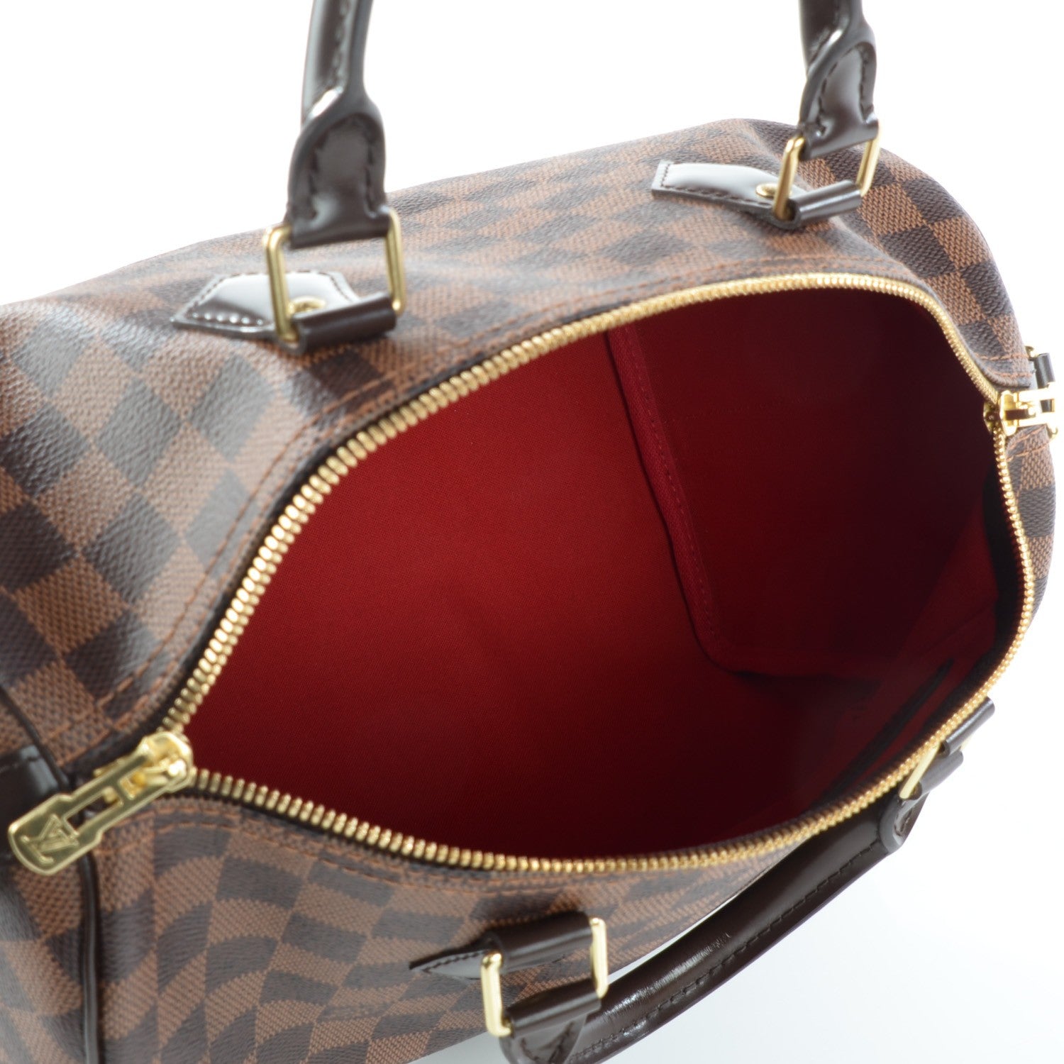 Louis Vuitton Damier Ebene Speedy Bandouliere 30 6 of 8