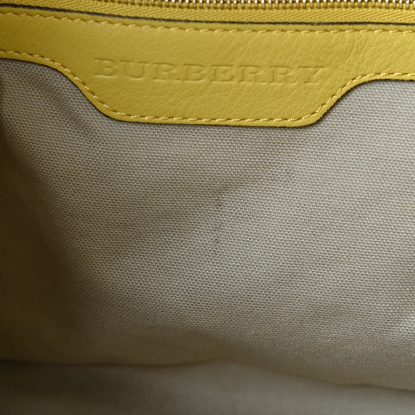 House Check Small Canterbury Tote Yellow