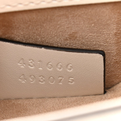 Gucci Calfskin Mini Sylvie Chain Shoulder Bag White 7 of 13