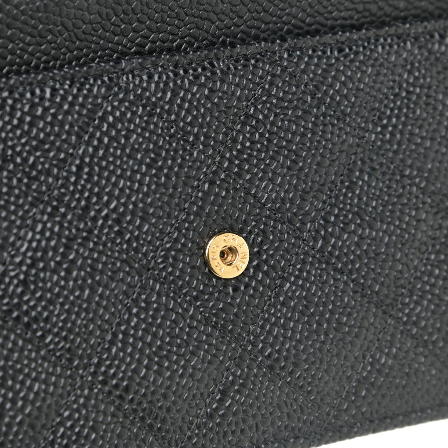Chanel Caviar Quilted Wallet On Chain WOC Black 13 of 14