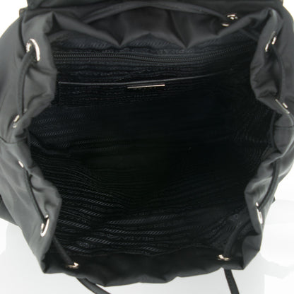 Prada Nylon Vela Medium Backpack Black 5 of 8