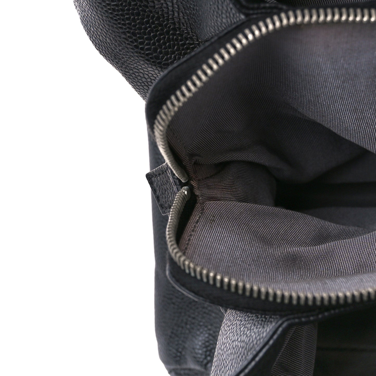 Soft Caviar Quilted CC Timeless Tote Black
