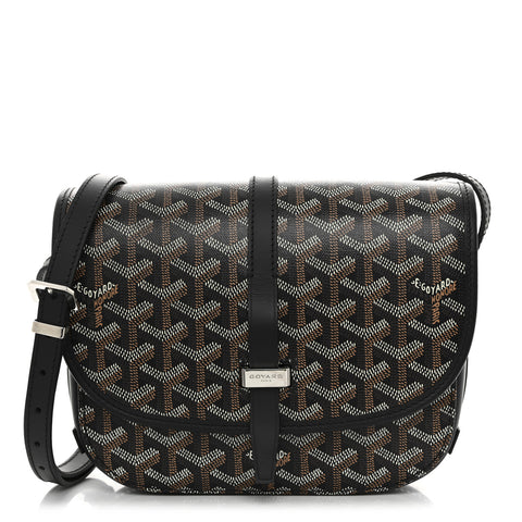 Goyardine Belvedere II PM Messenger Bag Black