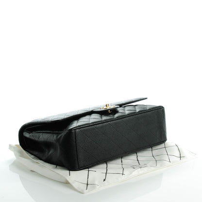 Chanel Caviar Quilted Maxi Double Flap Black 4 of 7