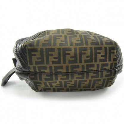 Fendi Zucca Nappa Nuvolata Vitello Tortuga Spy Bowler Tobacco Moro 4 of 13