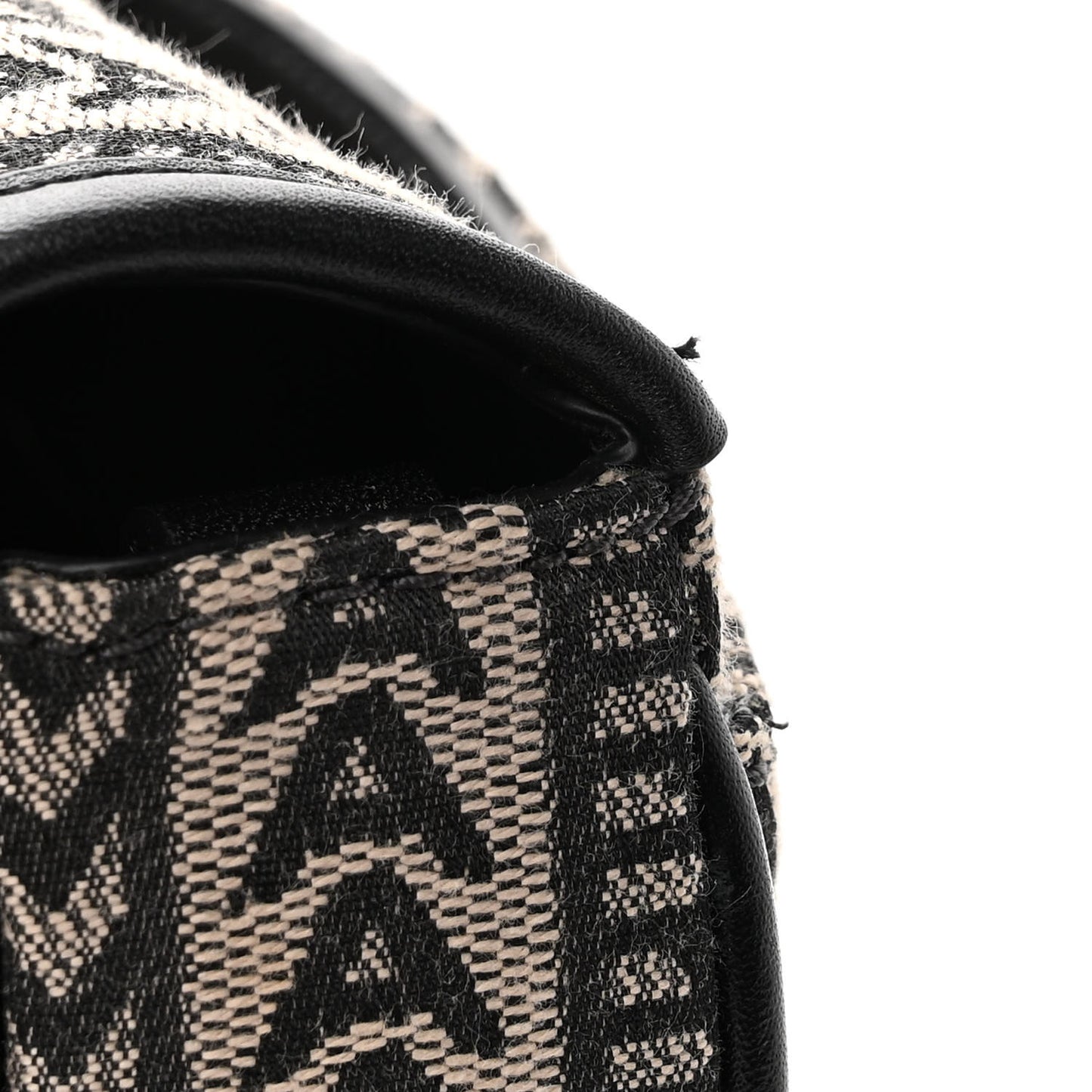 Cotton Jacquard The Monogram J Marc Shoulder Bag Beige Multi