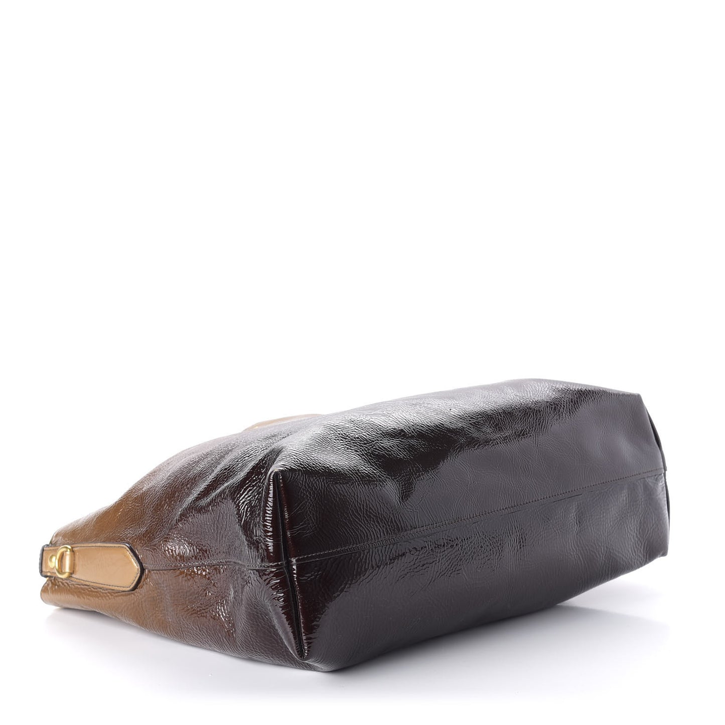 Vernice Sfumata Shoulder Bag Blond Mordore