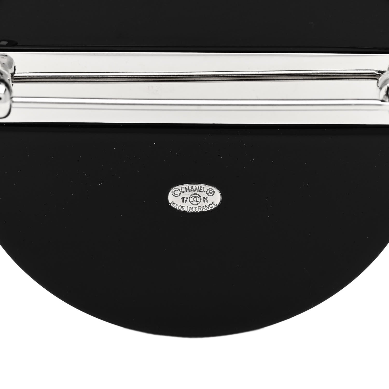 Chanel Glittered Resin Strass Planet Brooch Silver Blue Pink 3 of 3