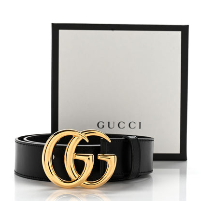 Gucci Calfskin Double G 40mm Belt 85 34 Black 6 of 6