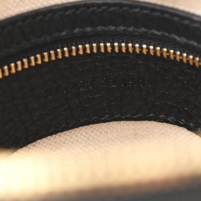 Gucci Calfskin GG Emblem Medium Boston Bag Black 7 of 11