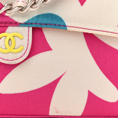 Chanel Satin Mini Convertible Flap Pink Multicolor 13 of 13