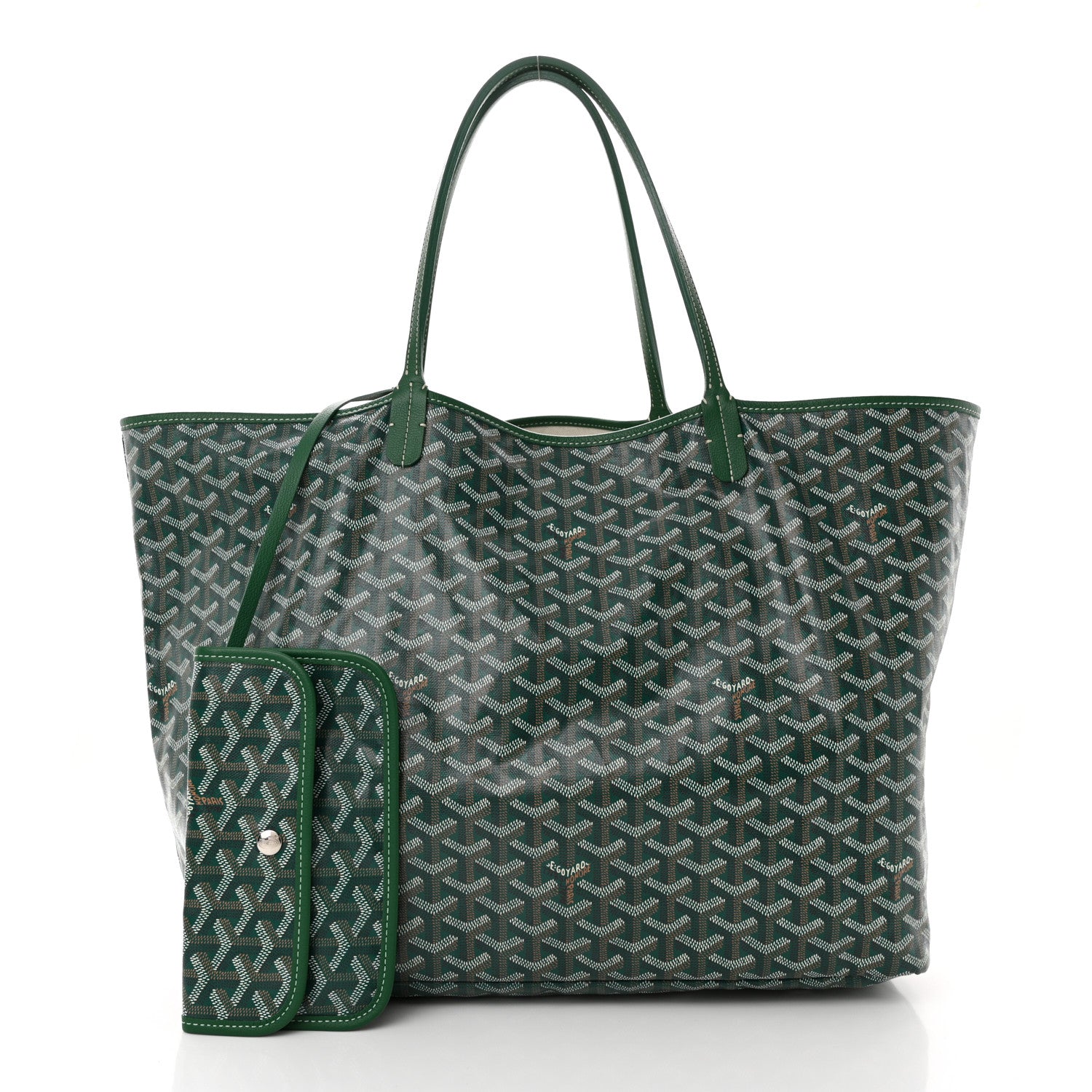 Goyard Goyardine Saint Louis GM Green 3 of 12