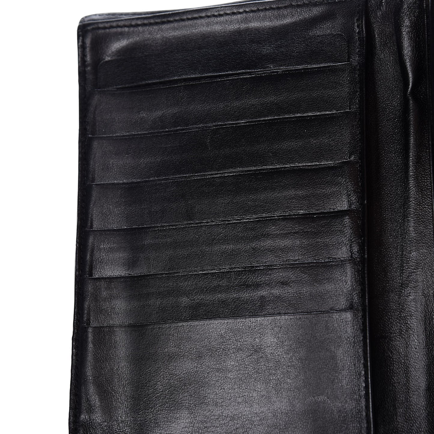 Lambskin Timeless CC French Wallet Black