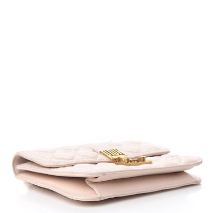 Christian Dior Lambskin Cannage Large Dioraddict Flap Rose Poudre 4 of 17