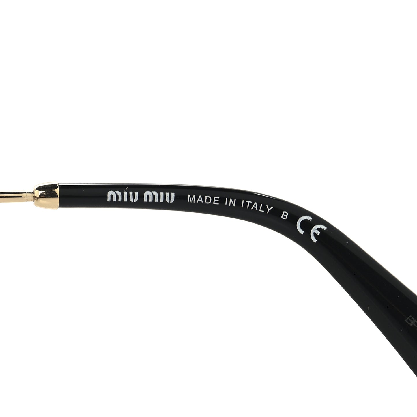 Acetate Metal Cat Eye SMU 01W Sunglasses Tortoise