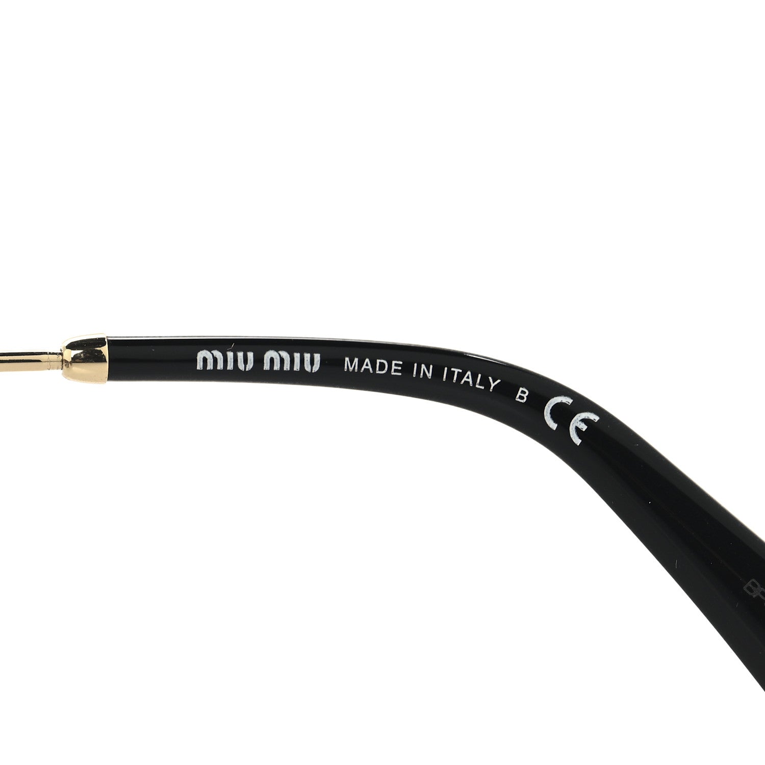 Miu Miu Acetate Metal Cat Eye SMU 01W Sunglasses Tortoise 5 of 7