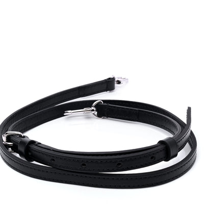 Louis Vuitton Calfskin 16mm Adjustable Shoulder Strap Black 4 of 5