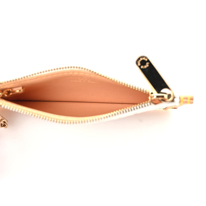 Louis Vuitton Monogram Multicolor Key Pouch White 5 of 6