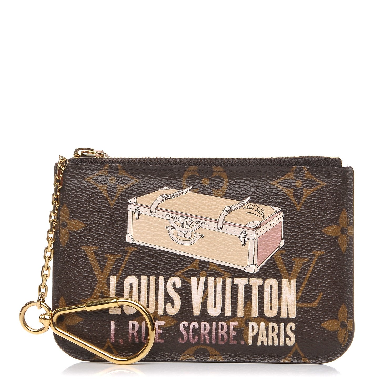 Monogram Affiche Key Pouch