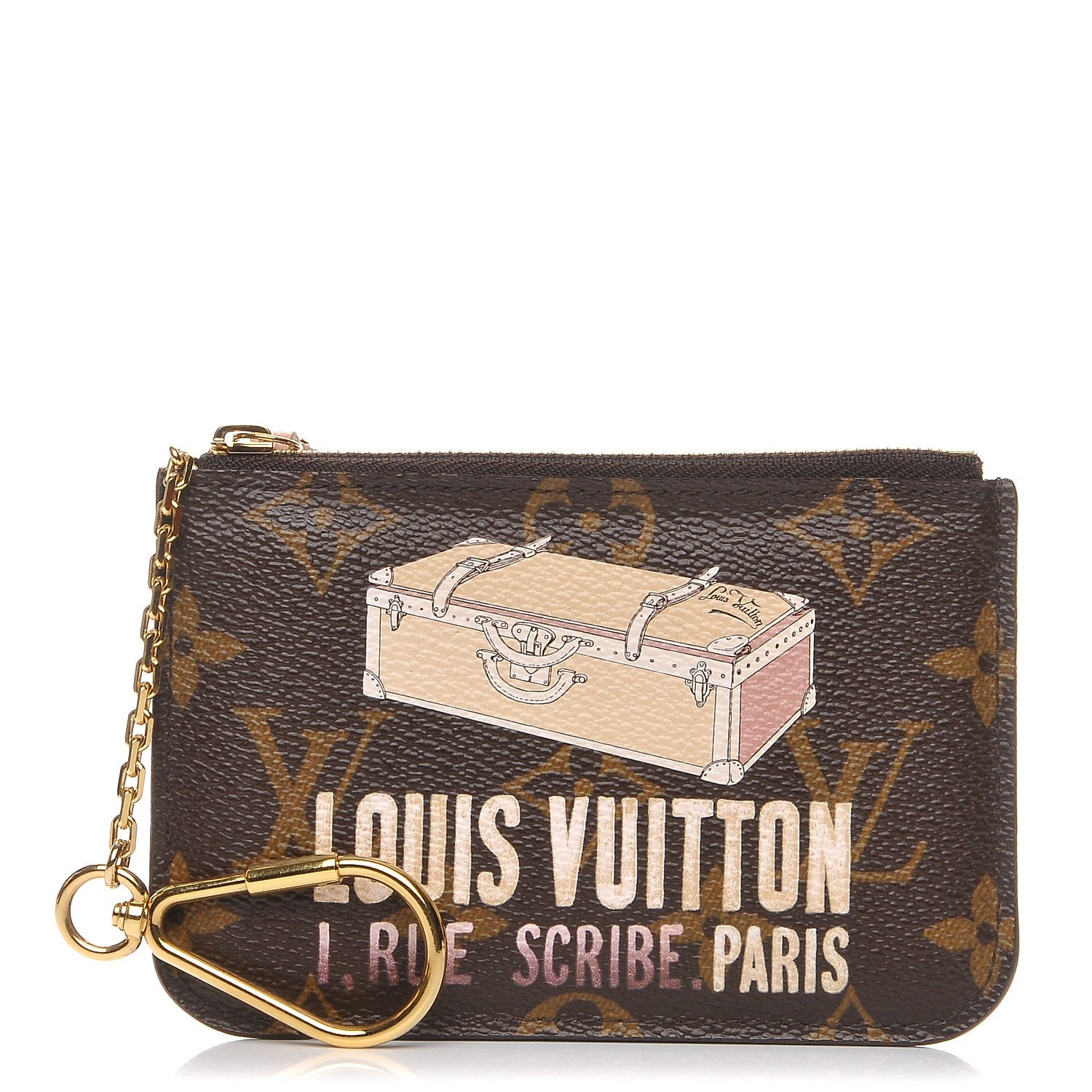 Louis Vuitton Monogram Affiche Key Pouch 1 of 7