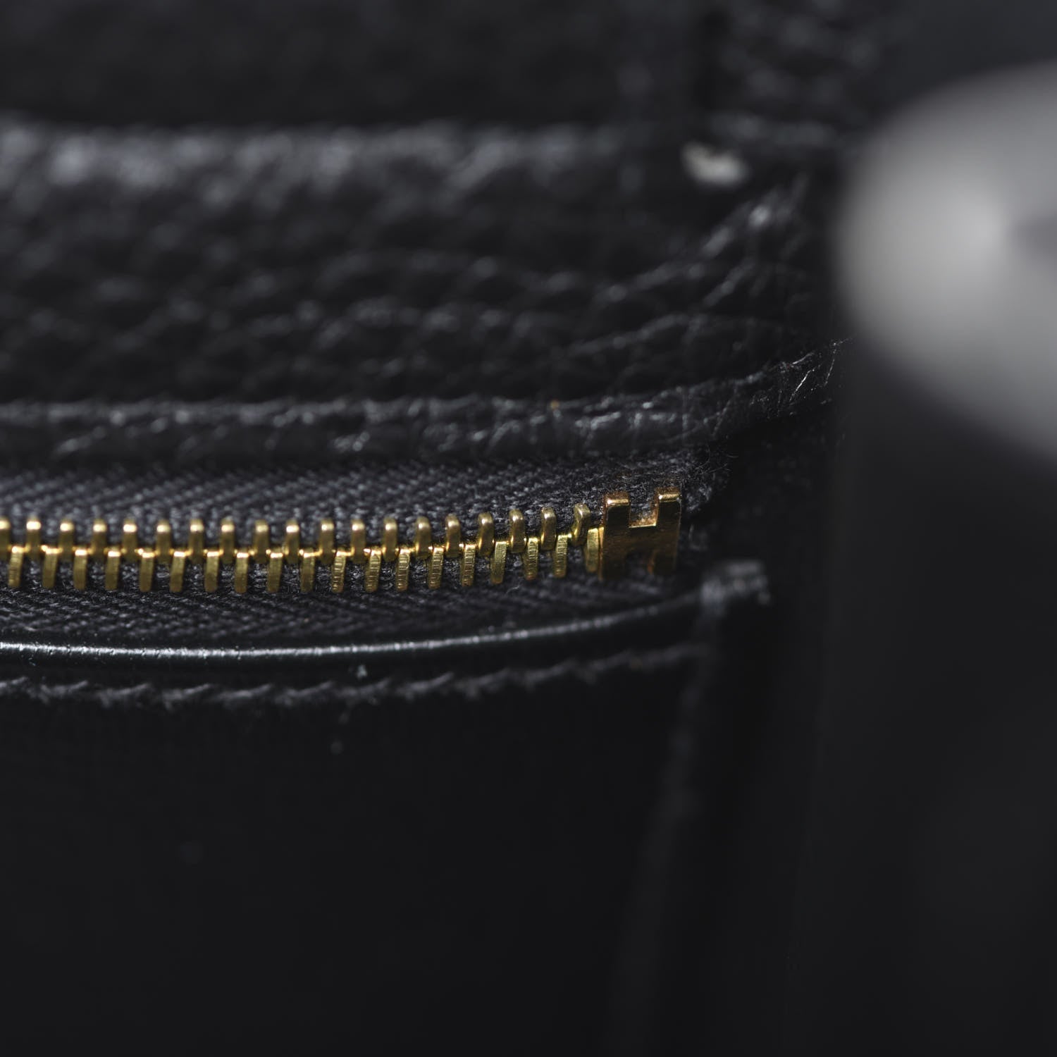 Hermes Togo Kelly Retourne 32 Black 26 of 36