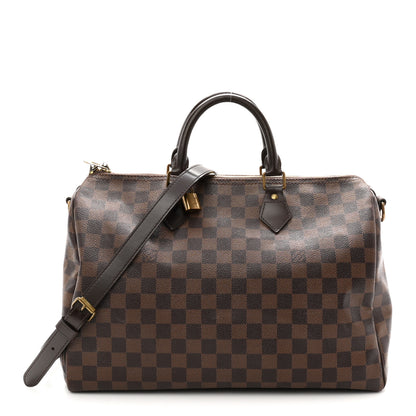 Louis Vuitton Damier Ebene Speedy Bandouliere 35 1 of 10
