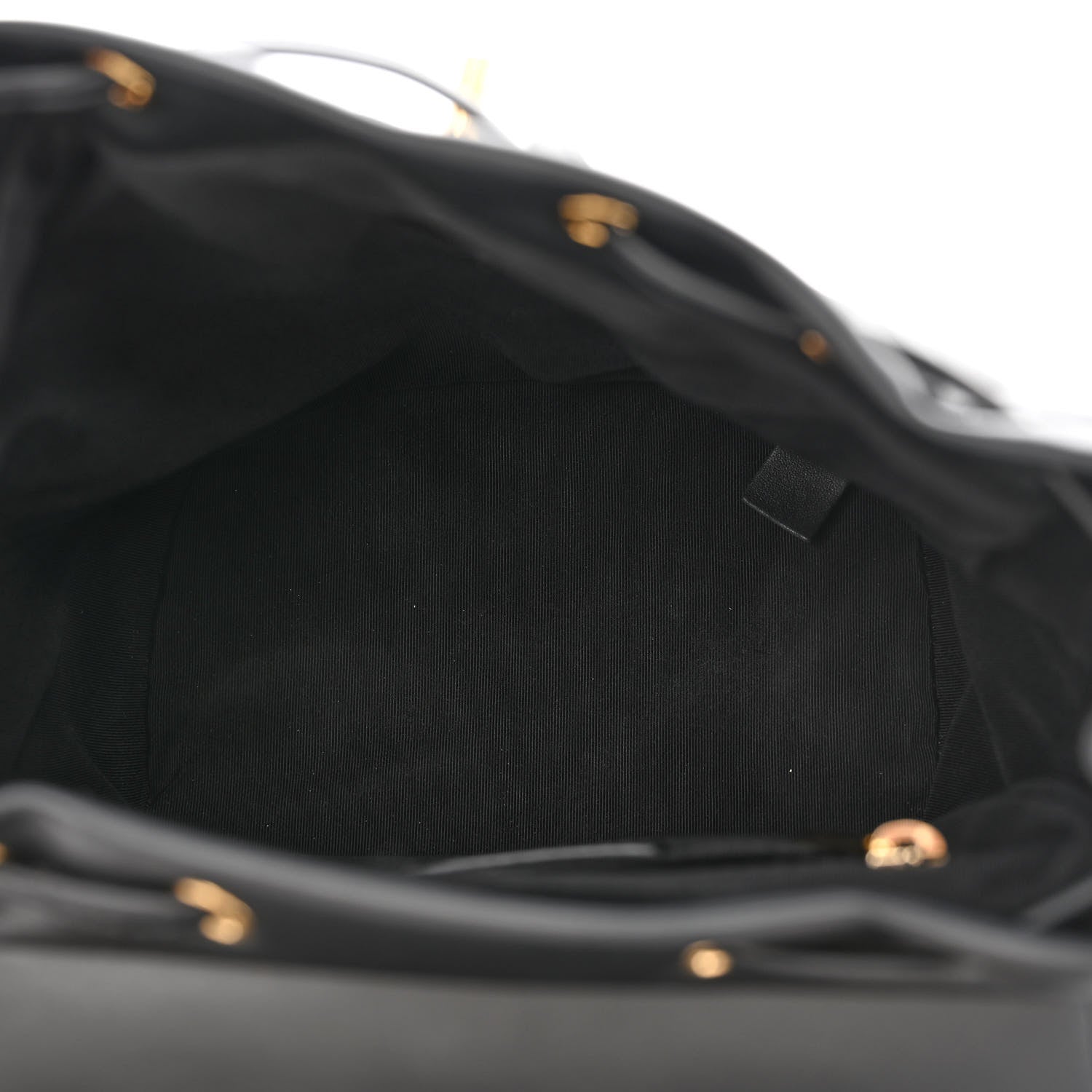 Chanel Calfskin Chevron Quilted Small Urban Spirit Backpack Black 5 of 15