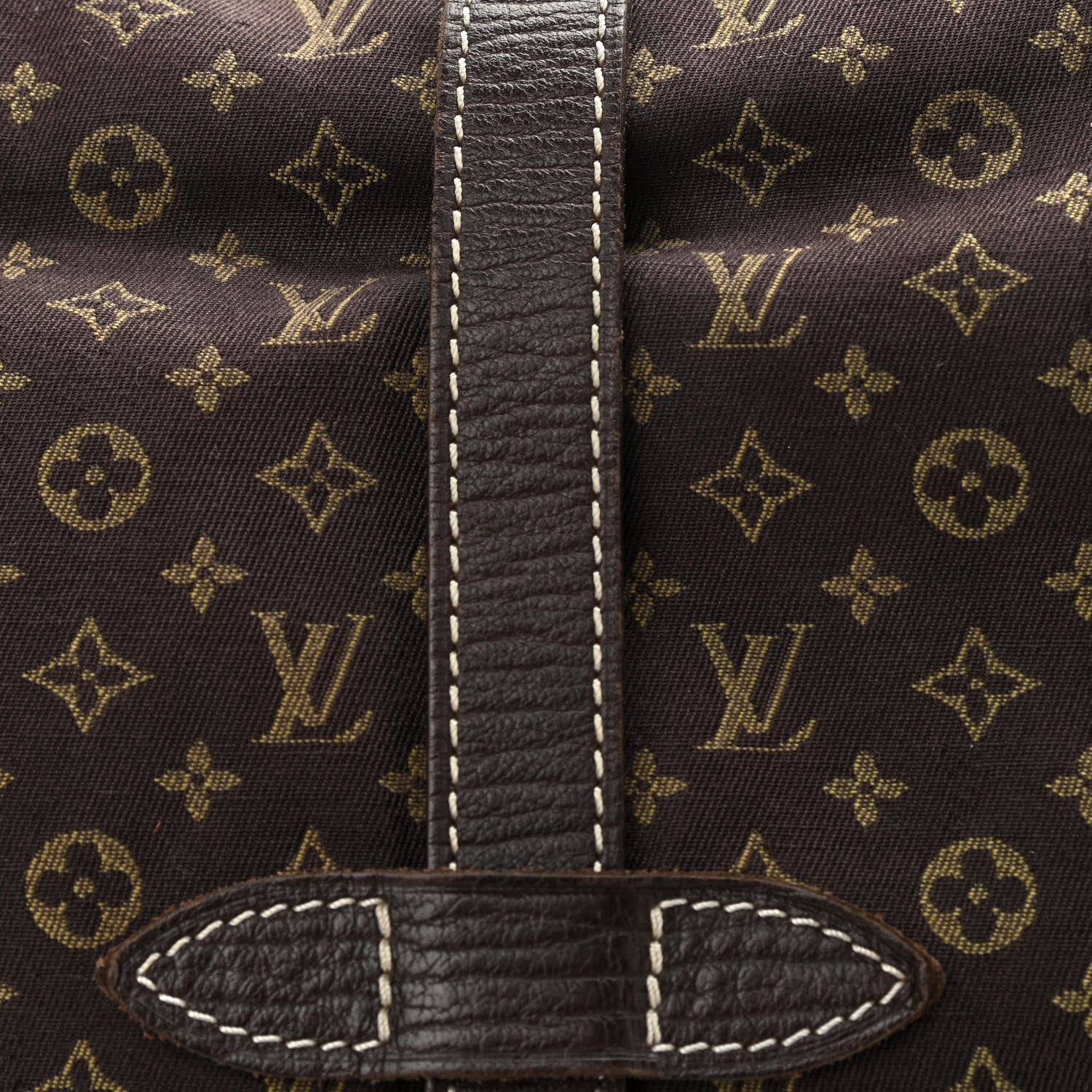 Louis Vuitton Monogram Mini Lin Saumur Ebene 8 of 10