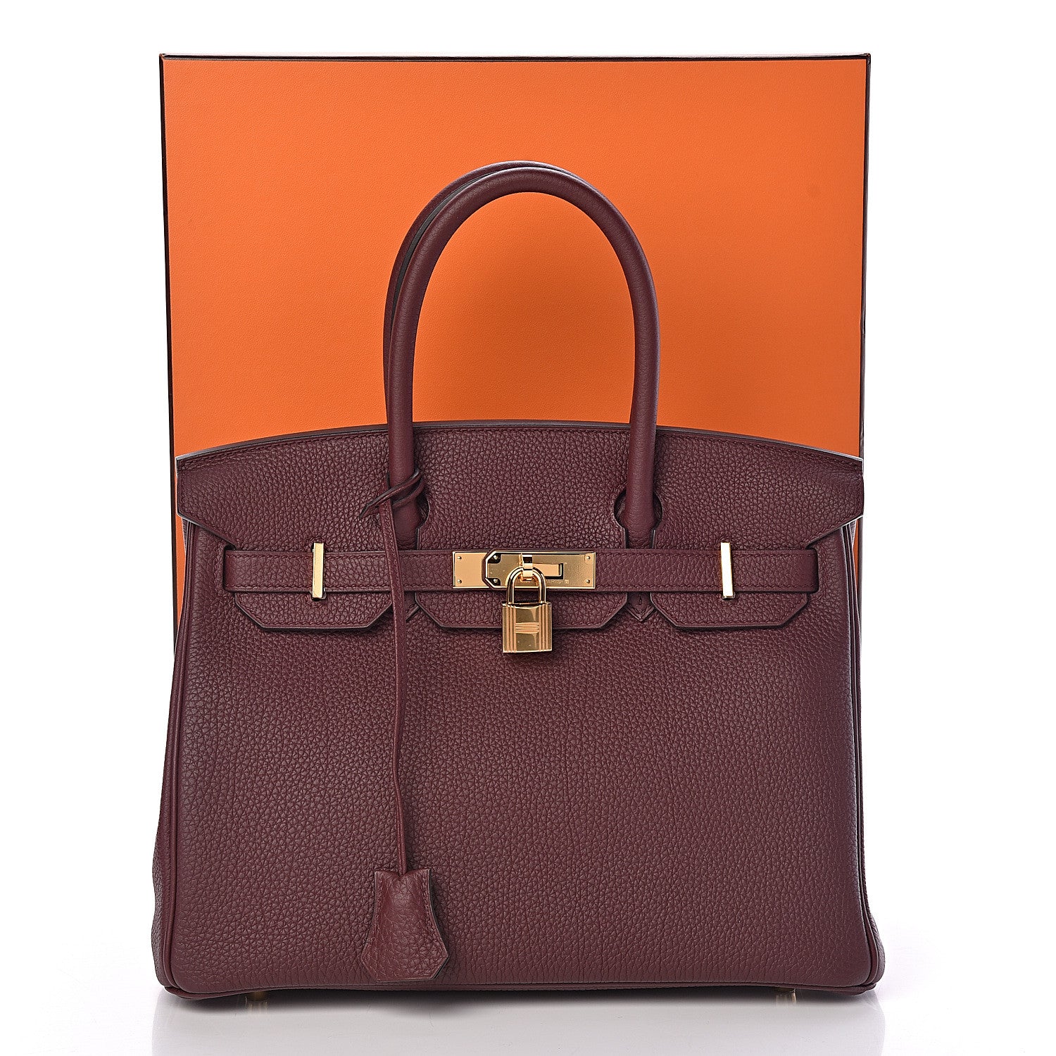 Hermes Togo Birkin 30 Bordeaux 31 of 31