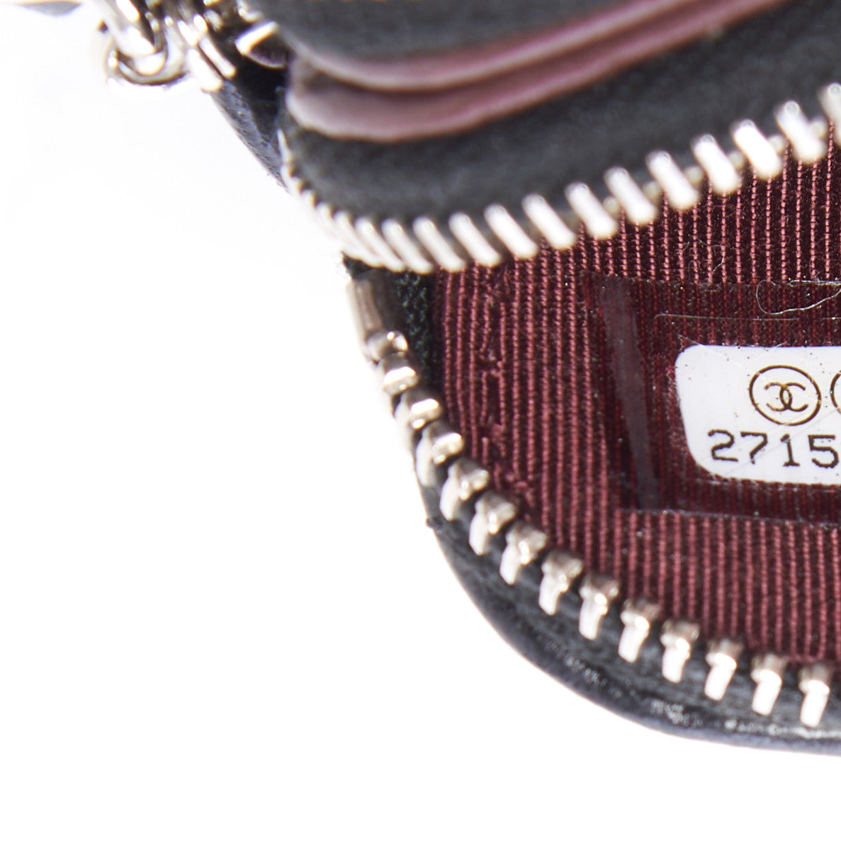 Chanel Lambskin Quilted Small Clutch With Chain Black 10 of 14
