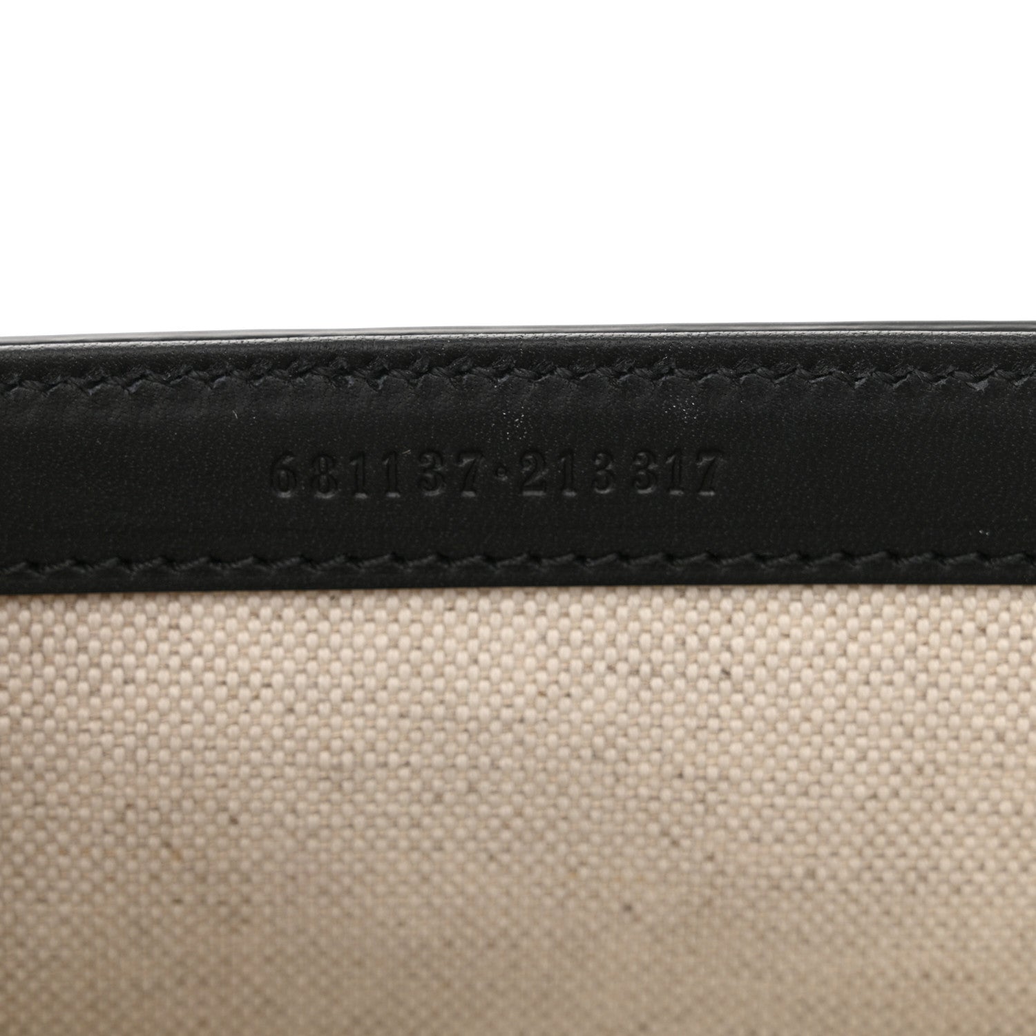 Gucci Calfskin Bamboo Mini 1947 Belt Bag 80 32 Black 7 of 10