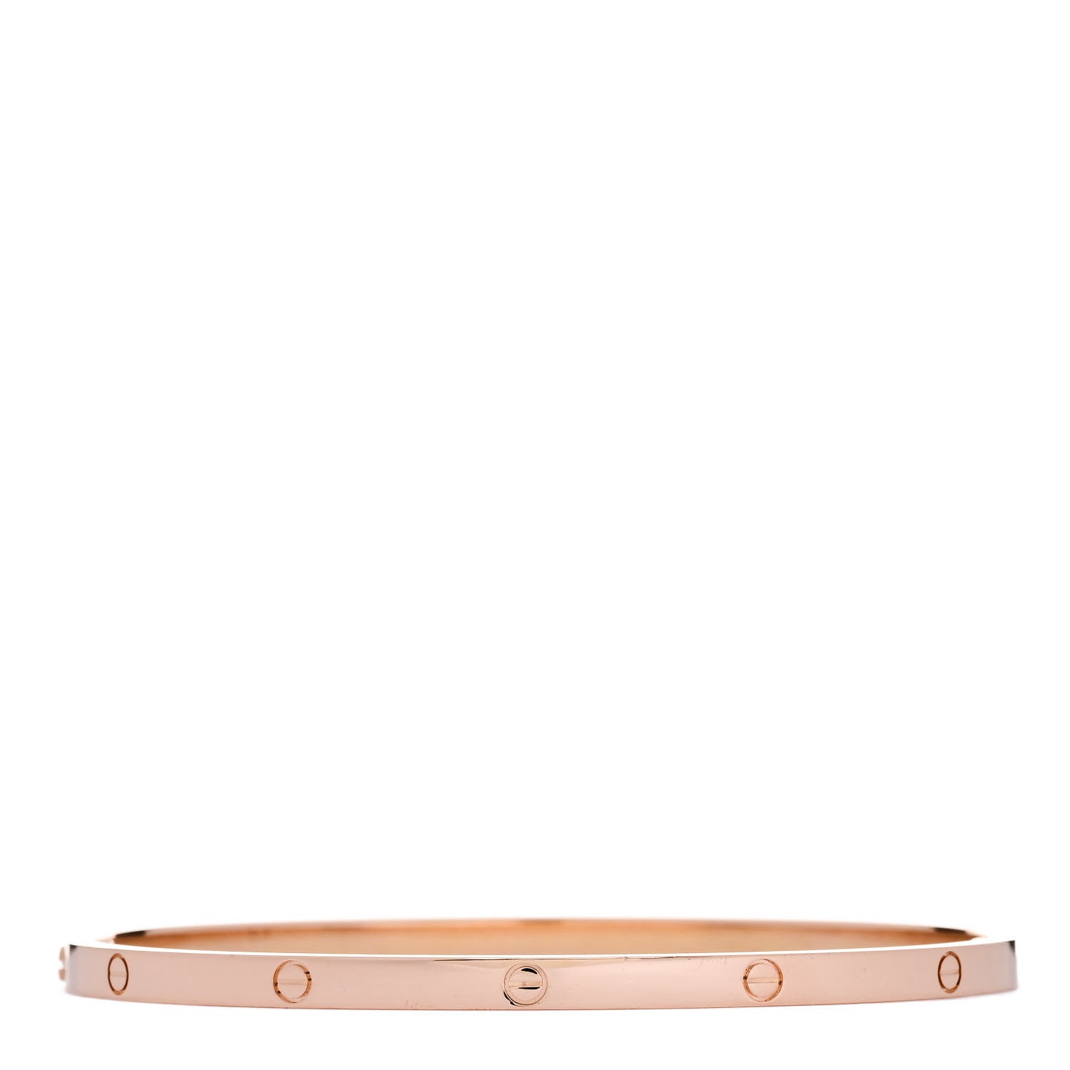 Cartier 18K Pink Gold Small LOVE Bracelet 19 2 of 6
