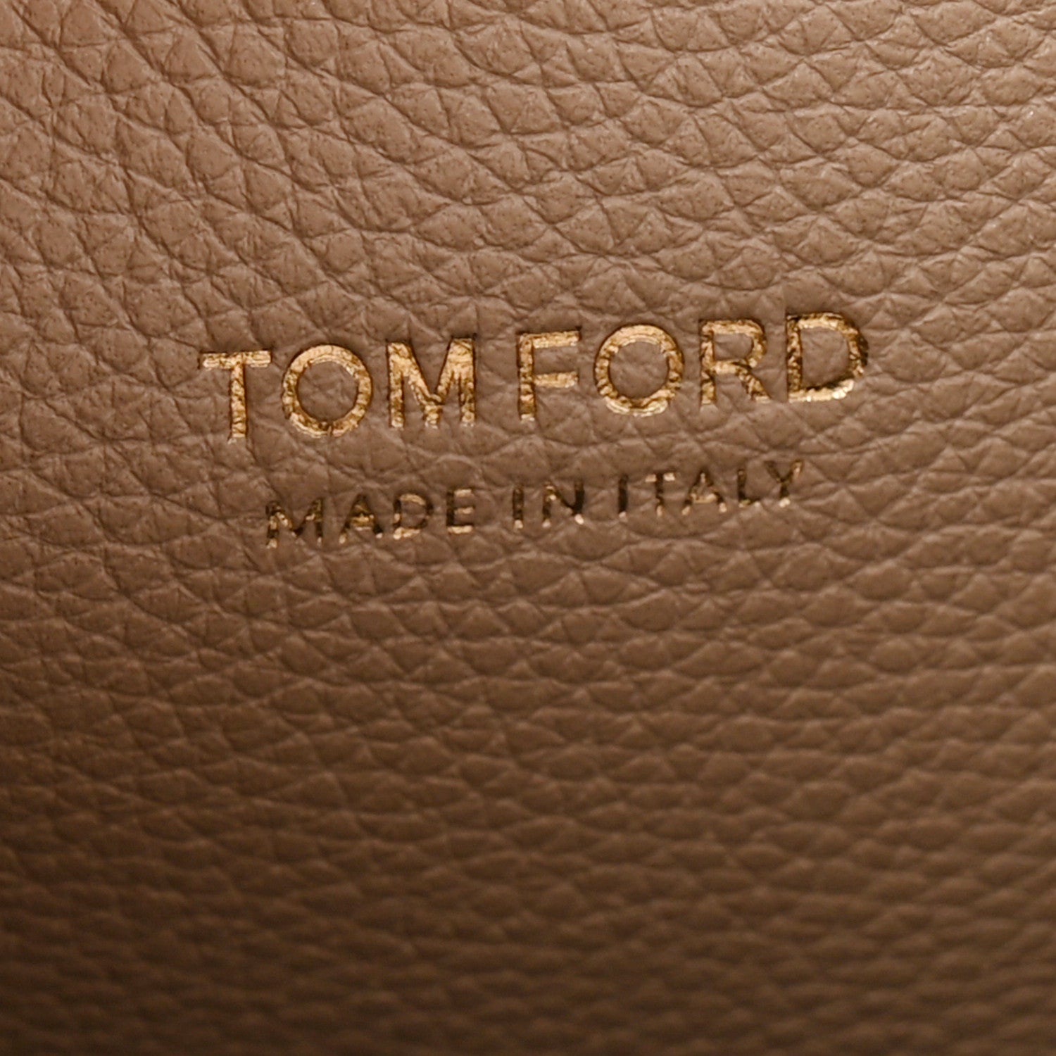 Tom Ford Grained Calfskin Small Padlock Top Handle Beige 6 of 12