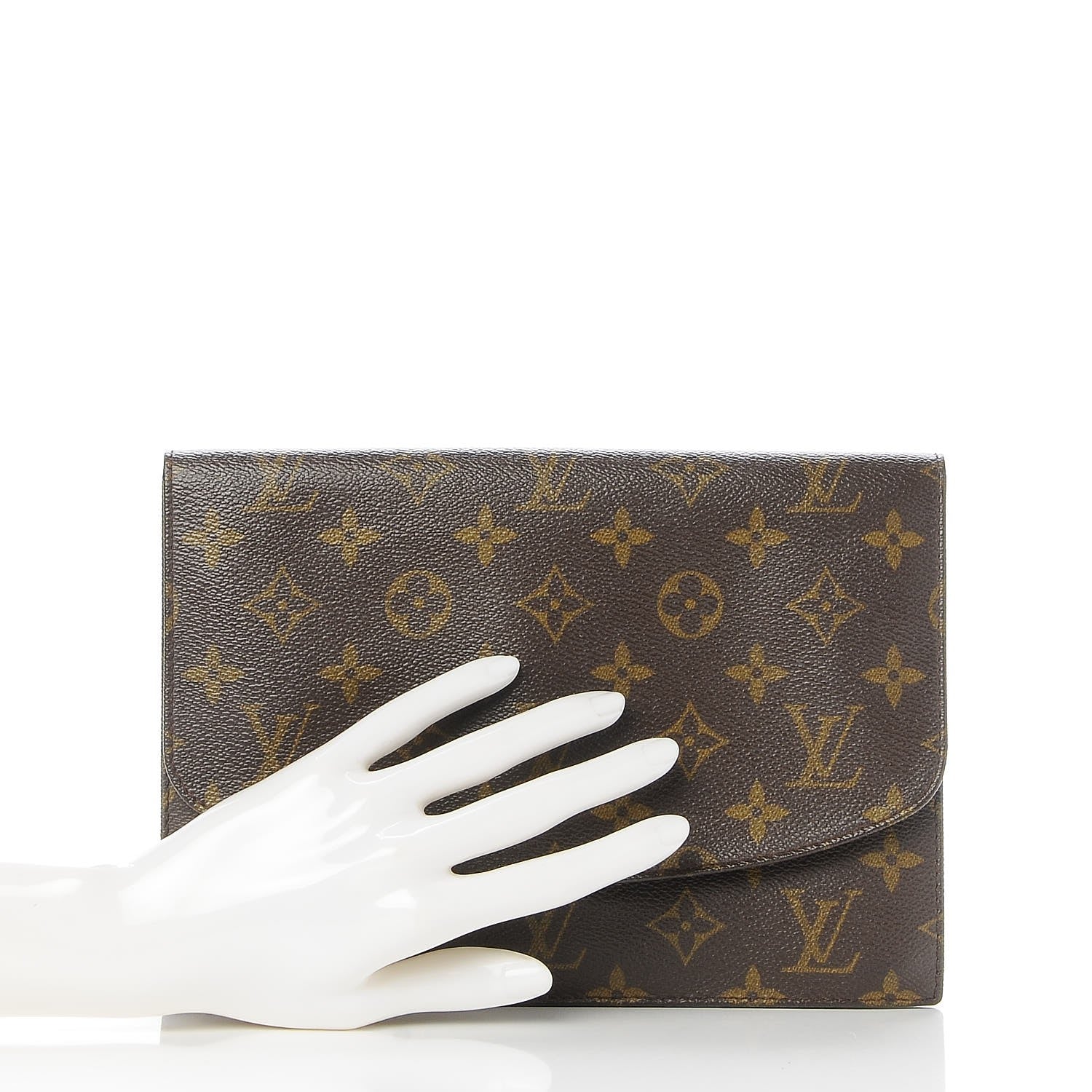 Louis Vuitton Monogram Pochette Rabat Clutch 2 of 7