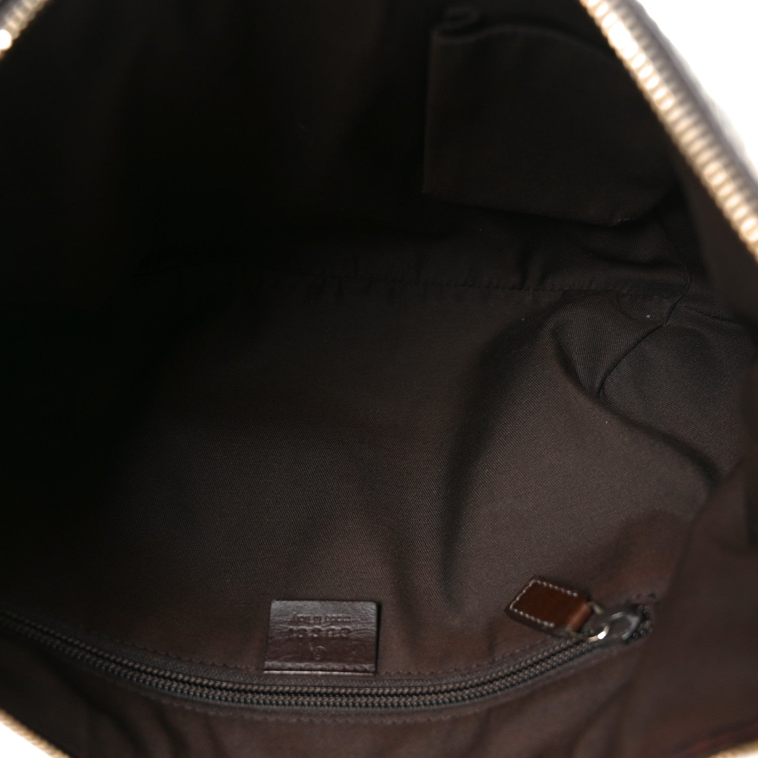 Gucci Monogram Medium Half Moon Hobo Green 5 of 10