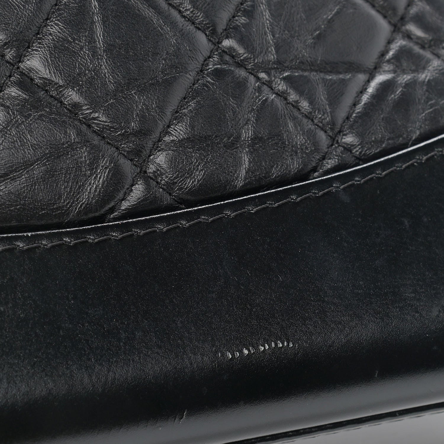 Chanel Aged Calfskin Quilted Small Gabrielle Backpack Black 11 of 13
